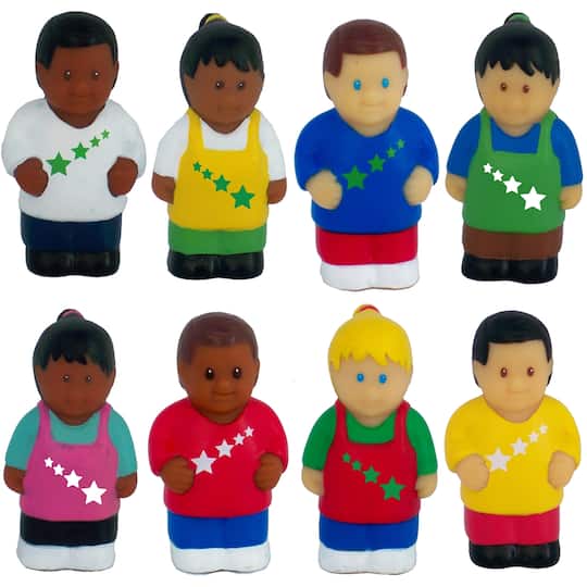Get Ready Kids All Star Kids Multicultural Children Figurines Set